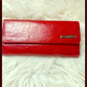 Kenneth Cole PVC elongated wallet